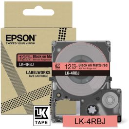 C53S672071 / LK-4RBJ - ruban cassette de marque Epson - noir, rouge