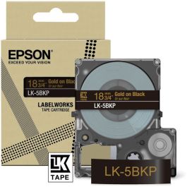 C53S672095 / LK-5BKP - ruban cassette de marque Epson - noir, or