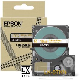C53S672097 / LK-5TKN - ruban cassette de marque Epson - transparent, or