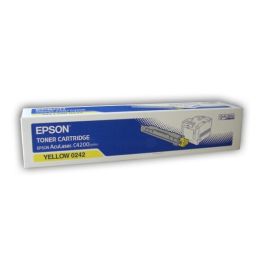C13S050242 / 0242 - toner de marque Epson - jaune
