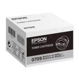 C13S050709 / 0709 - toner de marque Epson - noir