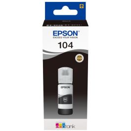 C13T00P140 / 104 - bouteille d'encre de marque Epson - noire