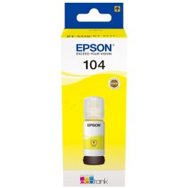 C13T00P440 / 104 - bouteille d'encre de marque Epson - jaune