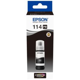 C13T07B140 / 114 - bouteille d'encre de marque Epson - noire