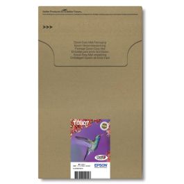 C13T08074510 / T0807 - cartouches de marque Epson - multipack 6 couleurs : noire, cyan, magenta, jaune