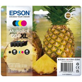 C13T10H64010 / 604XL - cartouches de marque Epson - multipack 4 couleurs : noire, cyan, magenta, jaune
