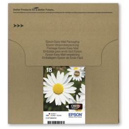 C13T18064510 / 18 - cartouches de marque Epson - multipack 4 couleurs : noire, cyan, magenta, jaune