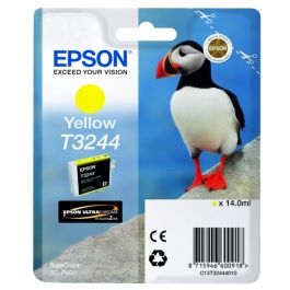 C13T32444010 / T3244 - cartouche de marque Epson - jaune
