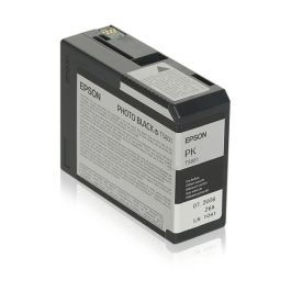C13T580100 / T5801 - cartouche de marque Epson - noire