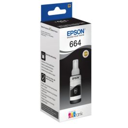 C13T664140 / 664 - bouteille d'encre de marque Epson - noire