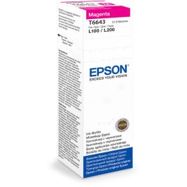 C13T66434A / T6643 - bouteille d'encre de marque Epson - magenta