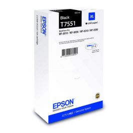 C13T755140 / T7551 - cartouche de marque Epson - noire