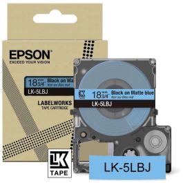 C53S672081 / LK-5LBJ - ruban cassette de marque Epson - noir, bleu