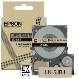 C53S672091 / LK-5JBJ - ruban cassette de marque Epson - noir
