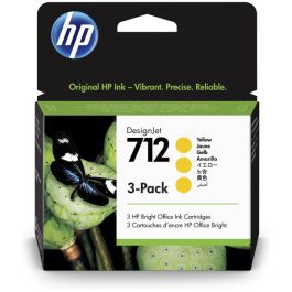 3ED79A / 712 - cartouche de marque HP - jaune - pack de 3