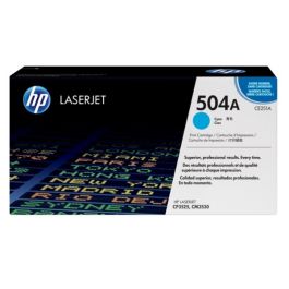 CE251A / 504A - toner de marque HP - cyan