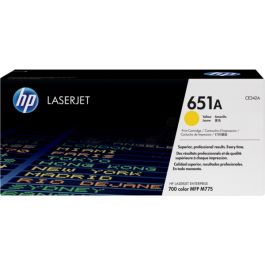 CE342A / 651A - toner de marque HP - jaune