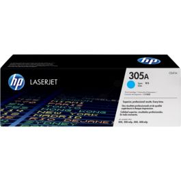 CE411A / 305A - toner de marque HP - cyan