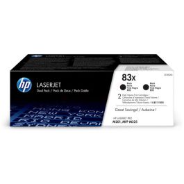 CF283XD / 83X - toner de marque HP - noir - pack de 2