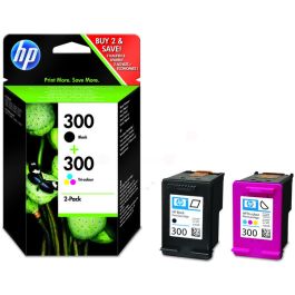 CN637EE / 300 - cartouches de marque HP - multipack 2 couleurs : noire, multicouleur