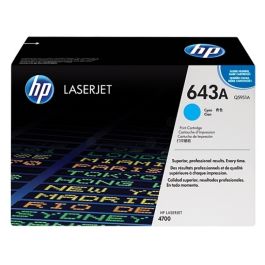 Q5951A / 643A - toner de marque HP - cyan