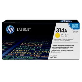 Q7562A / 314A - toner de marque HP - jaune
