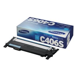 ST984A / CLT-C406S - toner de marque HP - cyan