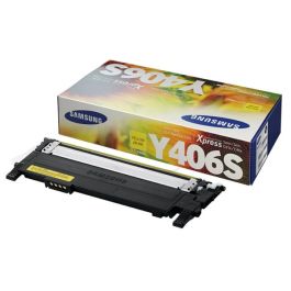 SU462A / CLT-Y406S - toner de marque HP - jaune