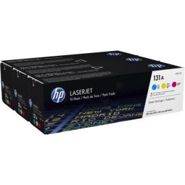 U0SL1AM / 131A - toners de marque HP - multipack 3 couleurs : cyan, magenta, jaune