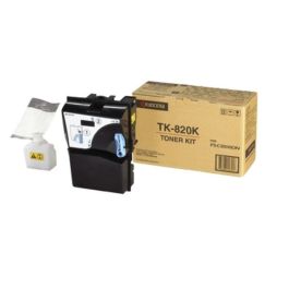 1T02HP0EU0 / TK-820 K - toner de marque Kyocera - noir