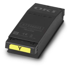 09006129 - toner de marque OKI - jaune