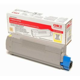 43324421 - toner de marque OKI - jaune
