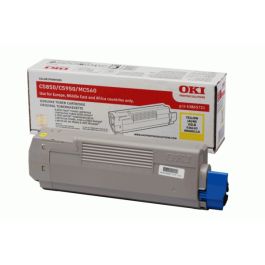 43865721 - toner de marque OKI - jaune