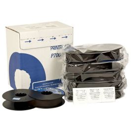 179499001 - ruban de marque Printronix - noir - pack de 6