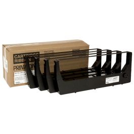 255048401 - ruban de marque Printronix - noir - pack de 4