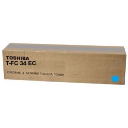 6A000001524 / T-FC 34 EC - toner de marque Toshiba - cyan