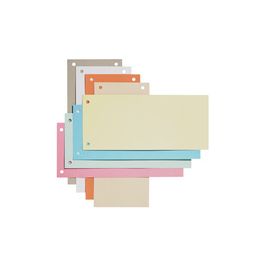 Oxford Intercalaires en carton, pour format A4, orange