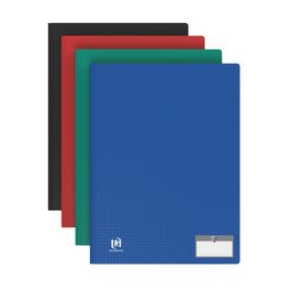 Oxford Protège-documents MEMPHIS, A4, 30 pochettes, assorti x10