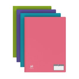 Oxford Protège-documents Memphis, A4, 40 pochettes, assorti x10