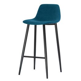 PAPERFLOW Tabouret de bar MUST, set de 2, bleu