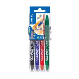PILOT Stylo roller FRIXION BALL 07 Set2Go, étui de 4 Fun