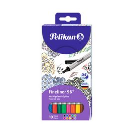 Pelikan fineliner 96, étui de 10, largeur de tracé: 0,4 mm