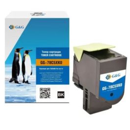 78C2XK0 - toner qualité premium compatible Lexmark - noir