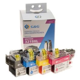 LC3219XLVALDR - cartouches qualité premium compatible Brother - multipack 4 couleurs : noire, cyan, magenta, jaune
