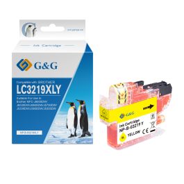 LC3219XLY - cartouche qualité premium compatible Brother - jaune