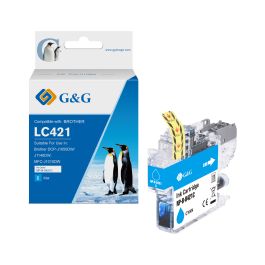 LC421XLC - cartouche qualité premium compatible Brother - cyan