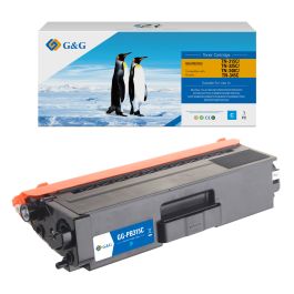 TN325C - toner qualité premium compatible Brother - cyan
