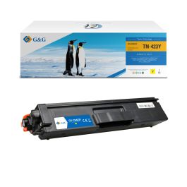 TN423Y - toner qualité premium compatible Brother - jaune