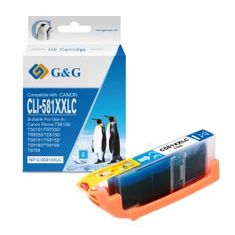 1995C001 / CLI-581 CXXL - cartouche qualité premium compatible Canon - cyan