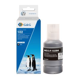 C13T03R140 / 102 - bouteille d'encre qualité premium compatible Epson - noire